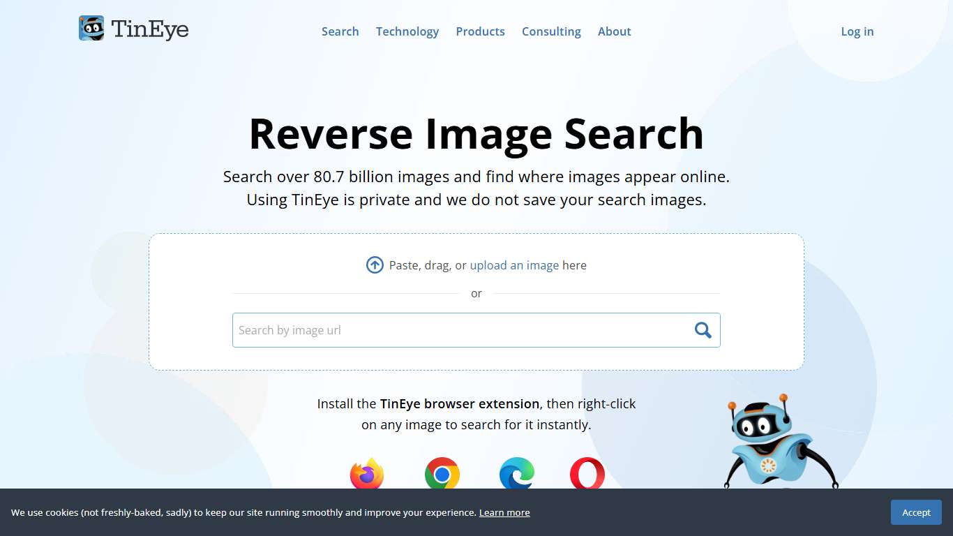 TinEye - Reverse Image Search and Recognition
